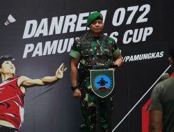 Korem 072/Pamungkas Gelar Kejuaraan Bulu Tangkis