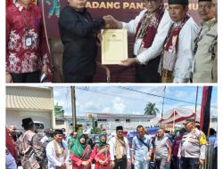 Paslon Nasrul Naga-Eri Dt. Marajo ke KPU Padang Panjang, Didampingi Empat Ketua Partai