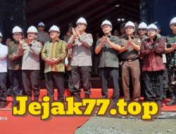 Polda Riau Gelar Groundbreaking RS Bhayangkara Presisi hingga Resmikan 91 Media Center and Command Center