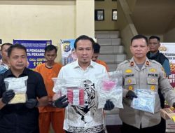 Unit Reskrim Polsek Sukajadi Tangkap Dua Pelaku Narkoba, Ribuan Barang Bukti Ekstasi dan Happy Five Diamankan