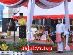 Pimpin Upacara Hari Jadi Provinsi Riau ke 67, Sekdako ” Pada momen pergantian usia ini harus menjadi refleksi atas pencapaian yang telah diraih “