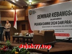 Wakapolda Riau Brigjen Rahmadi Ajak Mahasiswa Dukung Pilkada Damai 2024