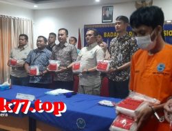 BNNP Riau Musnahkan Sebanyak 4,6 Kg Narkotika Jenis Shabu