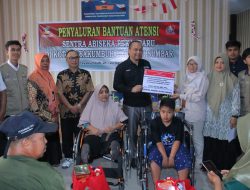 Pemko Payakumbuh  dan Sentra Abiseka Kemensos Salurkan Bantuan Atensi  Tahap III
