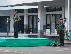 Danrem 072/Pamungkas Bacakan Amanat Pangdam IV/Diponegoro Dalam Upacara 17- an 