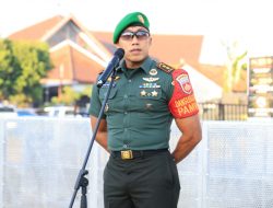 Dandim 0732/Sleman Pimpin Apel Gelar Pasukan Pengamanan Kunker RI di Sleman