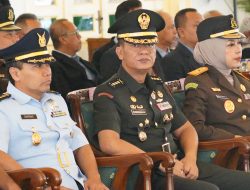 Kasrem 072/Pamungkas Hadiri Pengukuhan Penjabat Sementara Bupati Bantul dan Sleman