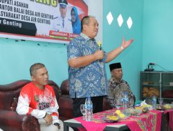 Wakil Bupati Asahan Resmikan Kantor Balai Desa Air Genting