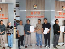 Tiga Bapaslon Bupati Dan Wakil Bupati Pasaman Perbaiki Berkas Pendaftaran Ke KPU