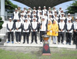 Wakil Bupati Asahan Terima Obor Api PON XXI Aceh-Sumut 2024