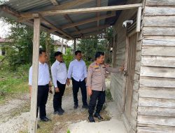 Tindak Lanjuti Informasi Masyarakat, Polsek Singingi Lakukan Pengecekan Lokasi Pemurnian Emas Ilegal