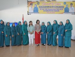 Ketua TP PKK Kabupaten Asahan Kukuh dan Angkat 81 Ketua TP PKK Desa