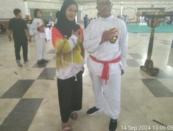 Prestasi Pesilat Perisai Diri Seorang Pelajar SMK Negeri I Pandak Bantul Jogjakarta.