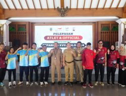Sekda Pati Lepas Kontingen Peparnas XVII
