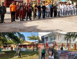 Peringati HUT TNI ke-79, Kodim 0415/Jambi Gelar Karya Bakti di Vihara Sakyakirti