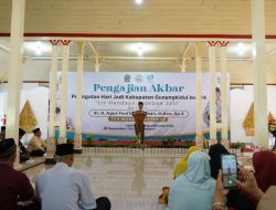 Ribuan Warga Gunungkidul Ikuti Pengajian Semarak Hari Jadi Gunungkidul