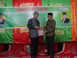 Serah Terima Kepala Kantor Kementrian Agama Kota Payakumbuh