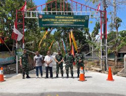 Tim Wasev Korem 072/Pamungkas Meninjau Lokasi TMMD Kodim 0730/Gunungkidul.