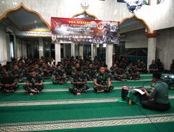 MEMPERINGATI HUT TNI KE 79 DAN HUT KODAM IV/DIPONEGORO KE 74, KOREM 072/PAMUNGKAS GELAR DOA BERSAMA