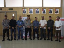 Kunjungan Perdana Kapolres Tanjab Timur Ke Bawaslu Guna Memastikan Pilkada 2024 Berjalan Dengan Aman, Nyaman, Sejuk Dan Damai
