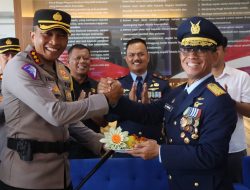 HUT Ke-79 TNI, Lanud Adi Soemarmo Terima Kunjungan Dari Polres Wilayah Solo Raya