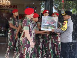 *Sinergi TNI-Polri di HUT TNI ke-79: Polres Boyolali Sambangi Grup 2 Kopassus*