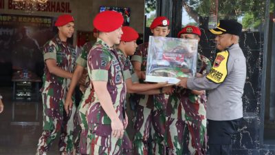 *Sinergi TNI-Polri di HUT TNI ke-79: Polres Boyolali Sambangi Grup 2 Kopassus*