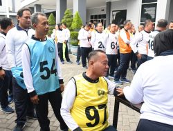 UKUR KEBUGARAN FISIK, PERSONEL LANAL YOGYAKARTA IKUTI TES GARJAS