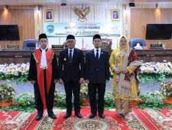 Nelfri Afandi dan Eka Hariani Sandra Resmi jadi Pimpinan DPRD Pasaman Periode 2024-2029