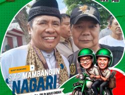 Drs. Eri Dt Majo Endah Nomor Urut 2, Sosok Bacawawako Telaten dan Santun Dari Nagari Gunuang