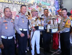 Dirlantas Polda Sumsel Membuka dan Menutup Lomba Patroli Keamanan Sekolah.