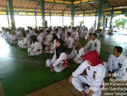 UKT Di Padepokan Perisai Diri Wonosalam Kartasura Sukoharjo Jateng.