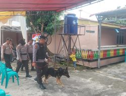 Subsatgas Sterilisasi Tingkatkan Kewaspadaan, Sisir Lokasi Kampanye dan Kantor Pemerintahan