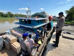 Cooling System Pilkada Damai, Subsatgas Banops Ditpolairud Gencar Lakukan Pengawasan dan Sosialisasi