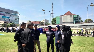 Kompol Abudani, SH Berikan Arahan Anev dan Evaluasi Satgas OMP Bidhumas Garda Terdepan Pengamanan Pilkada.
