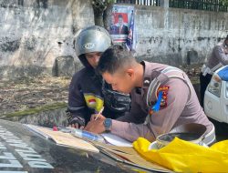 67 Pengendara Ditindak Satgas Gakkum Saat Gelar Operasi Zebra