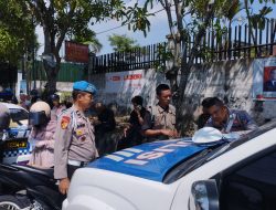 Bid Propam Lakukan Pengawasan Terhadap Personel Dalam Melakukan Razia Kendaraan 