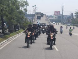 Brimob Polda Riau Laksanakan Patroli Berskala Besar Menjelang Pelantikan Presiden dan Wakil Presiden