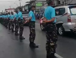 Penjagaan Ketat Dikawasan TNI AU Di Colomadu Karanganyar Solo.