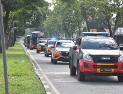 Polda Riau Gelar Patroli KRYD Skala Besar Dalam Rangka Pelantikan Presiden dan Wakil Presiden Terpilih
