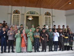 Kuker ke Wilayah Kabupaten Siak Danrem 031/WB Di Sambut Langsung PJ Bupati Siak