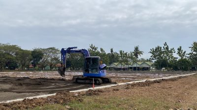 Perjuangan luar biasa Prajurit Batayon Infanteri 406/Candra Kusuma dalam mewujudkan impian Masyarakat Purbalingga akan hadirkan Lapangan Sepak Bola bertaraf Nasional