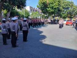 Ratusan Personel Ikut Apel Gelas Pasukan Operasi Zebra LK 2024