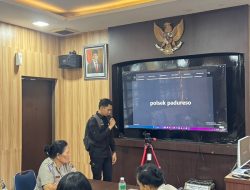 Satgas TIK Cek Secara Berkala Perangkat Vicon dan Sound System di Mako Dit Lantas Polda Riau