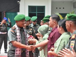 Danrem 031/Wira Bima Kunjungan Kerja ke Kodim 0302/Inhu