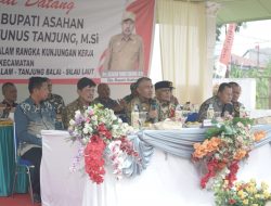 Pjs. Bupati Asahan Kumpulkan 4 Camat beserta Jajarannya di Kantor Camat Simpang Empat