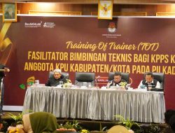 KPU Riau Gelar Training of Trainer (ToT) Fasilitator Bimbingan Teknis Bagi KPPS Pemilihan Gubernur dan Wakil Gubernur Riau 2024