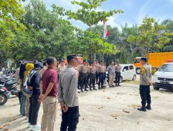 180 Personel Subsatgas PAM Objek Kegiatan Dikerahkan Dalam Pengamanan Kampanye 