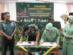 Kodim 0730 Gunungkidul Menerima Kunjungan Kerja Danrem 072 Pamungkas