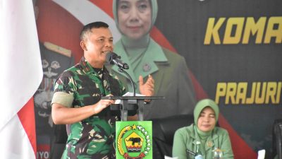 Kuker Ke Kodim Inhil 0314 ,Begini Arahan Brigjen TNI Sugiyono